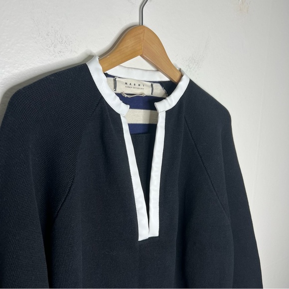 Marni Black and White Women's Sweater - Picture 7 of 10